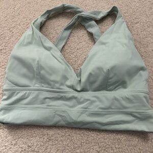 BuffBunny Light Green Sports Bra